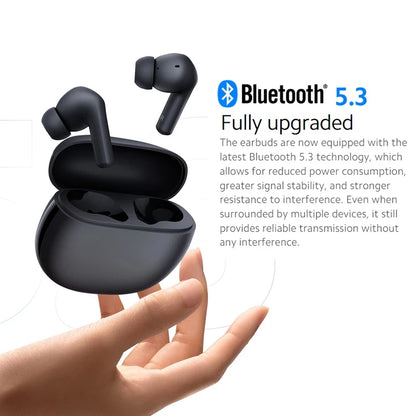 2023 Global Version Redmi Buds 4 Active Bluetooth 5.3 Earphone TWS up to 28 Hours Listening Noise Cancellation for Clear Calls